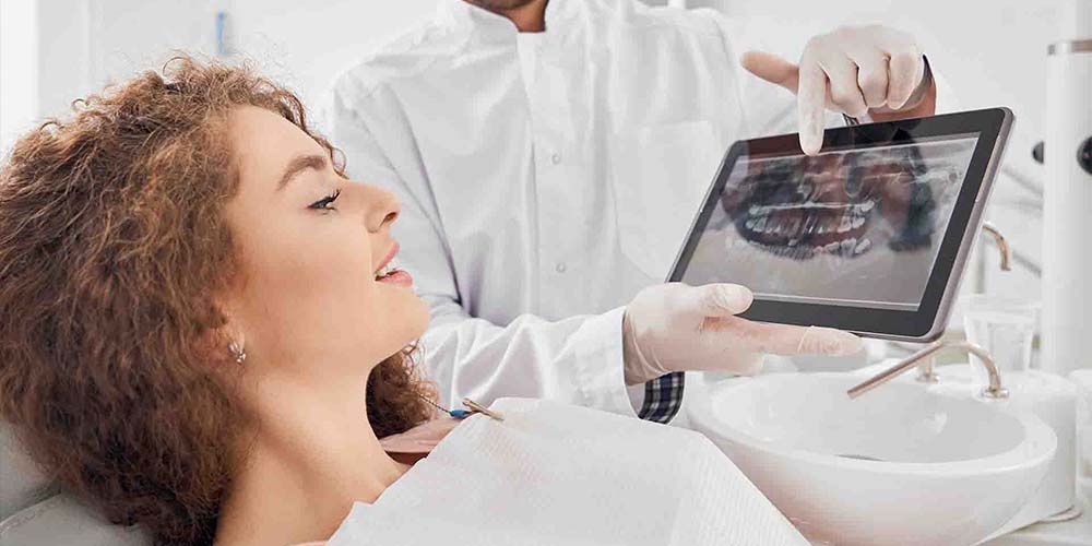 Regular exams for optimal oral health.