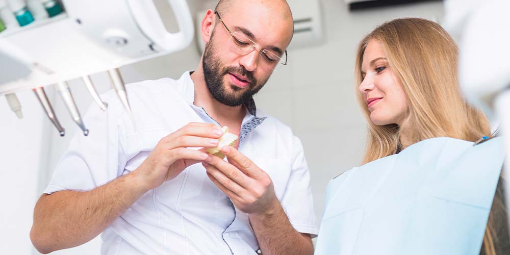 Restorative care for missing, damaged teeth.